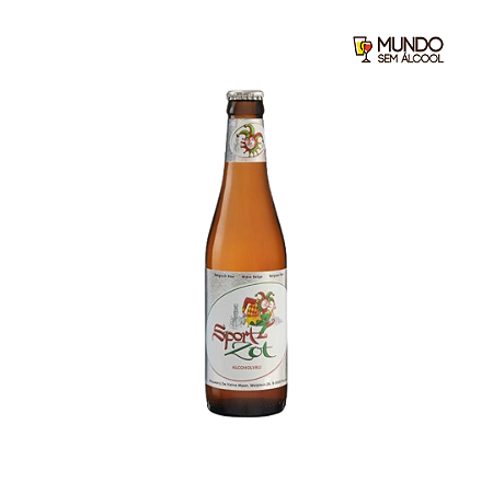 Cerveja Sem Álcool Brugse Zot Sport  - Long Neck 330 ml - Bélgica