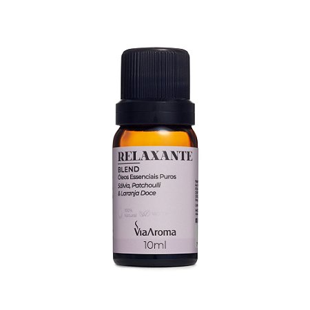 BLEND OLEOS ESSENCIAIS PUROS 10ML RELAXANTE