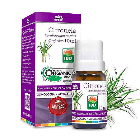 OLEO ESSENCIAL CITRONELA 10ML (ORG)