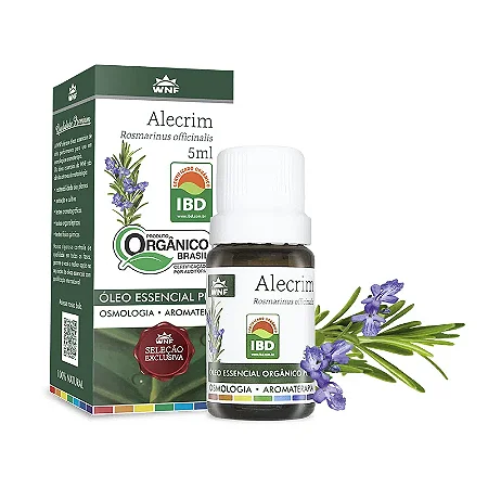 OLEO ESSENCIAL ALECRIM 5ML (ORG)