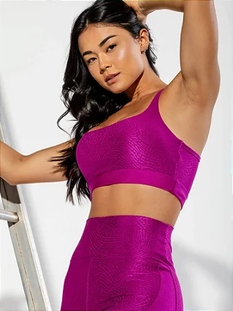 TOP PRINT MAGENTA