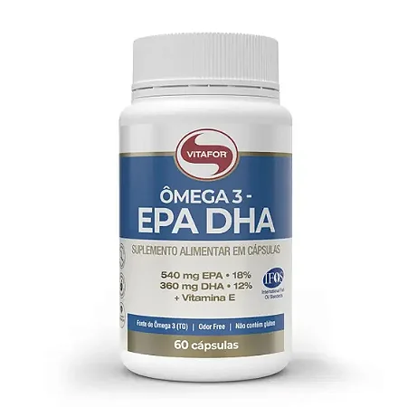 VITAFOR OMEGA 3 E DHA 60 CAPSULAS 1000MG