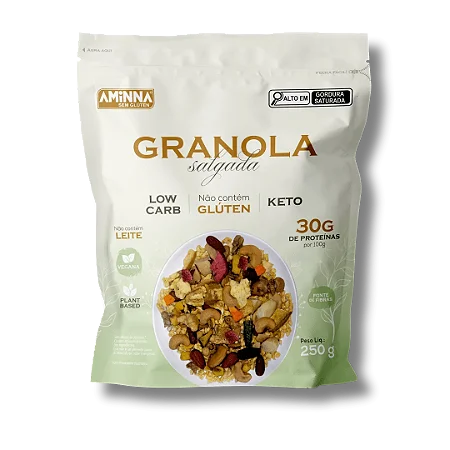 GRANOLA SALGADA - 250G