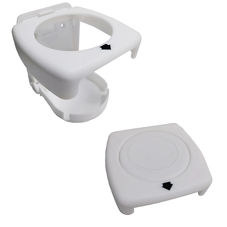 PORTA COPO DOBRÁVEL BRANCO