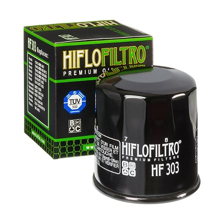 FILTRO DE ÓLEO HIFLO HONDA SHADOW / HORNET / XRE / KAWASAKI NINJA / ER6N / YAMAHA R6 / POPA F15 F20 F25 F40 F50 F60