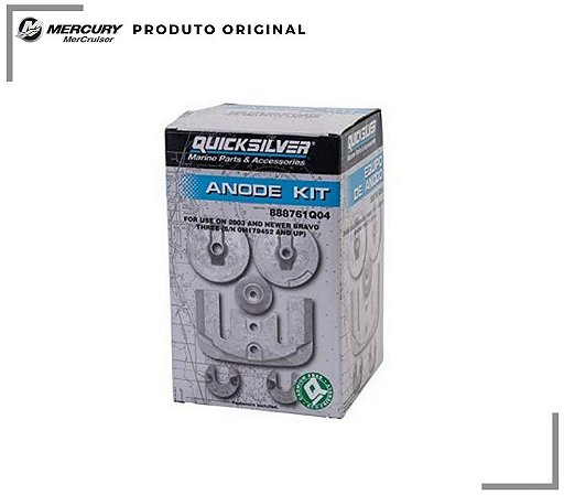 KIT ANODO RABETA MERCRUISER BRAVO III 888761Q04