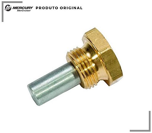 ANODO DO TROCADOR DE CALOR MERCRUISER 3.0 AO 4.2 TDI 8M6002274