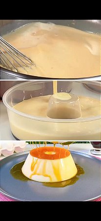 PW53/TWH- RETRÔ - 50 unid - Forma para pudim modelo antigo forneáveis 1100 ml com tampa Pet