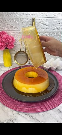 PW53/TWH- RETRÔ - 32 unid - Forma para pudim modelo antigo forneáveis 1100 ml com tampa pet