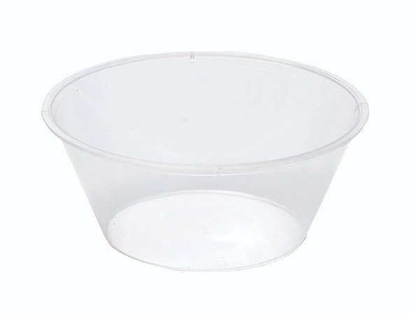 PW62 - 150 unid - Forma para pudim forneáveis 100 ml SEM tampa pet SEM O FURO NO MEIO