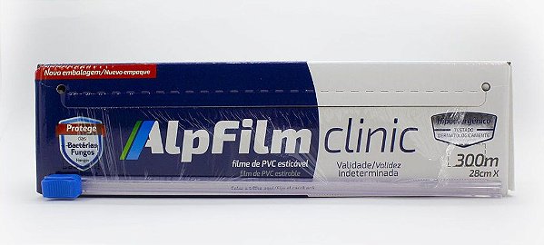 Filme PVC antibacteriano para área da saúde e estética - 280 x 300m Clinic - 1 unidade