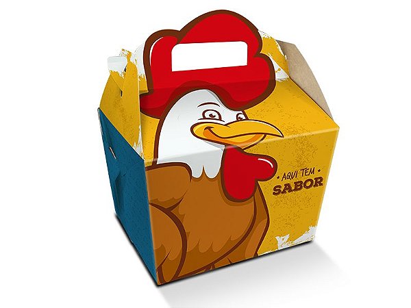 PD82 -100 unid - Embalagem para frango assado ou em pegaços