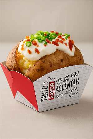 F5 - Embalagem Barca para Porções e Lanches – 100 unidades
