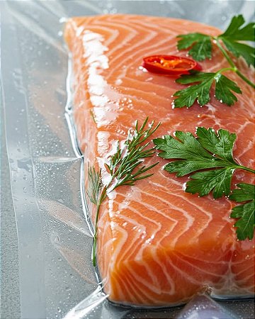 Saco para Embalagem a Vácuo 10x15 Liso (Sem Ranhuras) 0,12mm - 500 unidades