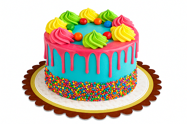 PD211 - 100 unid - Prato de 25 cm reforçado para bolos - tortas - frios