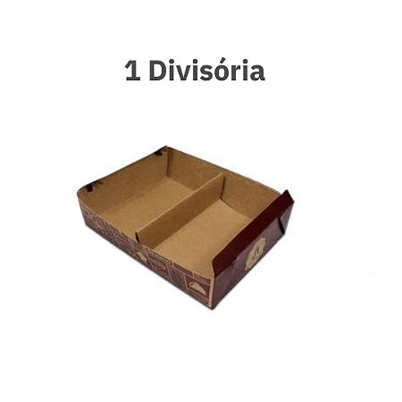 DGBA2- Divisória Grande para Caixa Box BA2 – Pacote com 100 Unidades