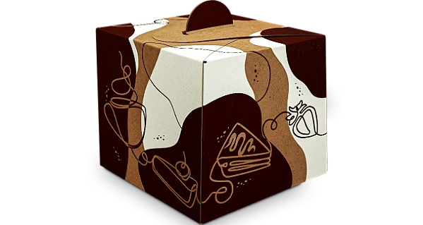 PD110K-100 unid -  Embalagem para mini bolos, altos e confeitados