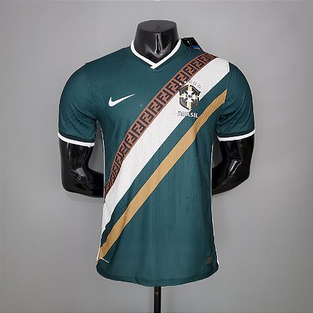 Camisa Brasil Edição Verde Escuro 2021/22 (PLAYER) - FutShopee - Artigos  Esportivos