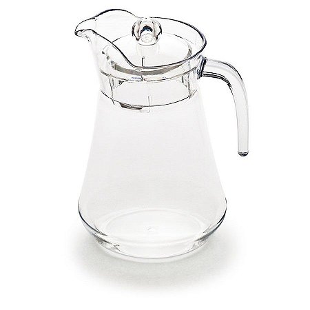 Jarra Policarbonato 1400ml Com Tampa - Lojas do Pedro