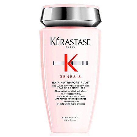 Shampoo Kérastase Genesis Bain Nutri-Fortifiant Cabelos Grossos 250ml