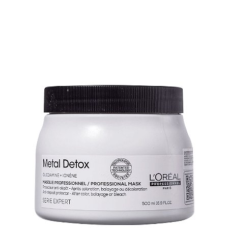 Máscara L'Oreal Profissional Metal Detox 500g