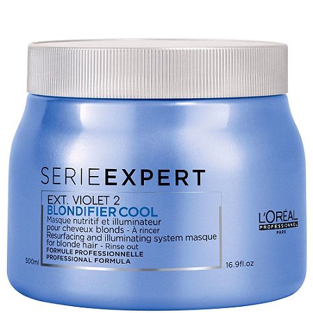 Máscara Matizadora Neutralizante L'Oréal Profissional Blondifier Cool Violet 500ml