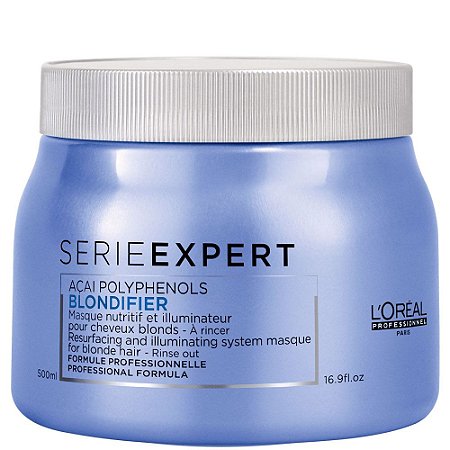 Máscara Nutritiva e Iluminadora L'Oréal Profissional Blondifier 500ml