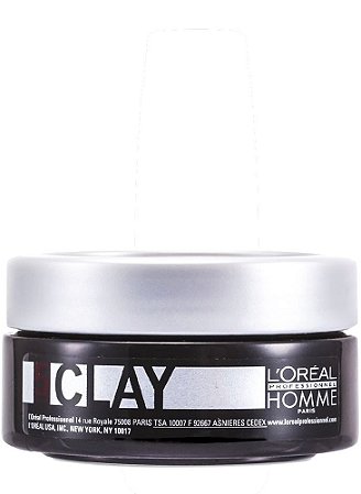 L'Oréal Profissional Homme Clay Force 5 Argila de Fixação Forte 50ml