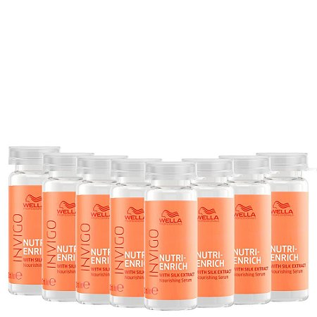 Sérum Wella Professionals Invigo Nutri-Enrich Nourishing Ampolas 8x10ml