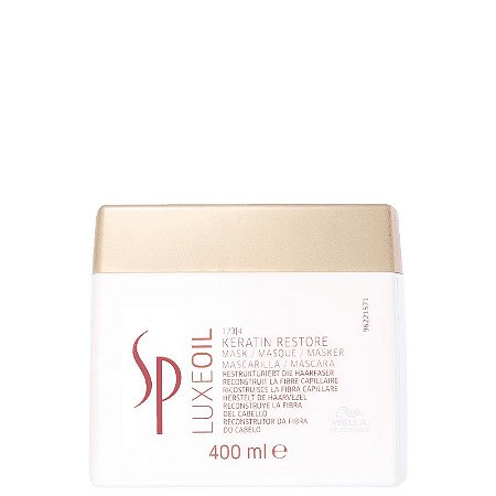 Máscara Wella Professionals SP LuxeOil  Keratin 400ml