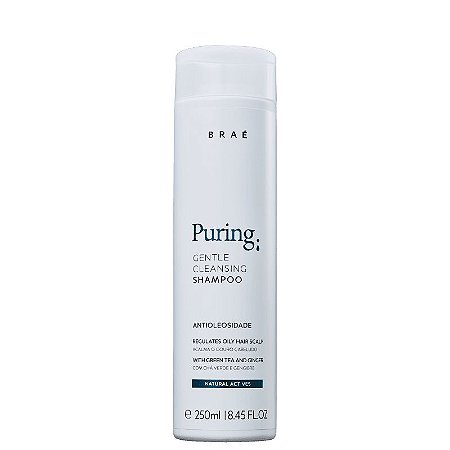 Shampoo Braé Puring Anti-oleosidade 250ml
