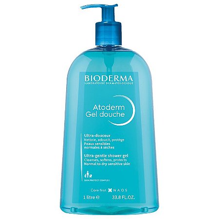 Gel de Limpeza Bioderma Atoderm Gel Douche 1 Litro