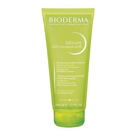 Gel de Limpeza Bioderma Sébium Moussant Actif 200ml