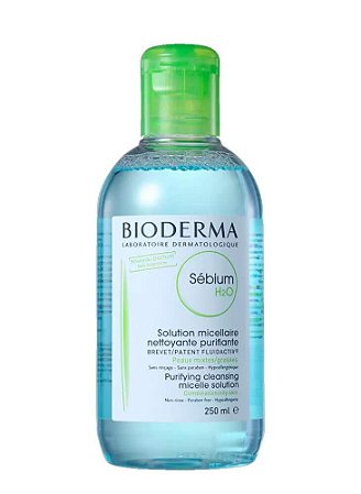 Solução Demaquilante Micelar Purificante Bioderma Sébium H2O 250ml