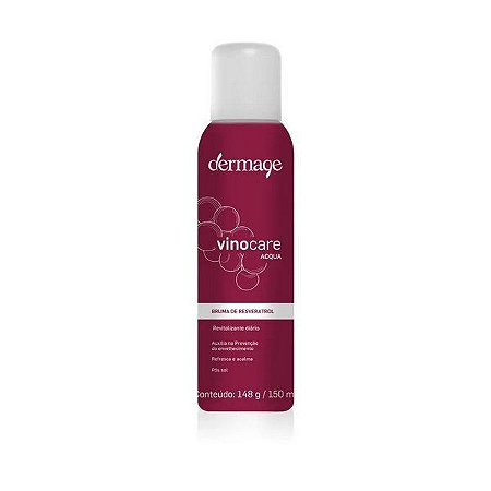 Revitalizante Diário Pós Sol Bruma de Resveratrol Dermage Vinocare Acqua 150ml