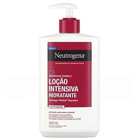 Loção Hidratante Neutrogena Norwegian sem Fragrância 400ml