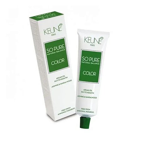 Keune So Pure Color 7.22 Louro Médio Pérola Intenso - 60ml