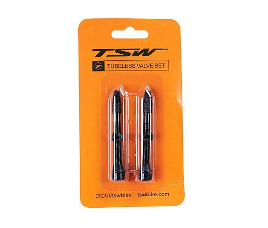 Válvula Para Tubeless Selante TSW Alloy Pro 48mm