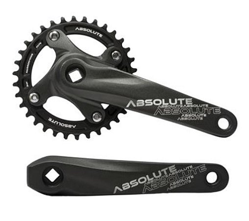 Pedivela Coroa Única Absolute Wild Alumínio 34D 175mm Coroa Alumínio