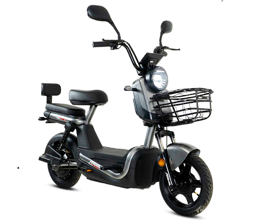 Bicicleta Elétrica Rava ER-800 New Cinza