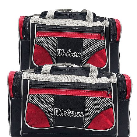 Kit 2 Mala Bolsa De Viagem Welcon Bolsas Média Grande
