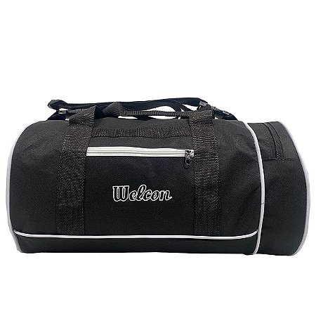Bolsa treino esporte bolso lateral preto