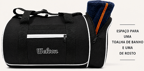 Bolsa de Academia Welcon WFit Duo — Reforçada