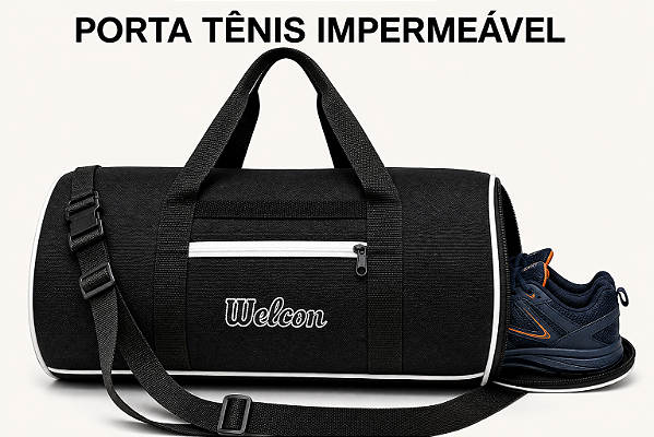Bolsa de Academia Welcon WFit Step — Reforçada