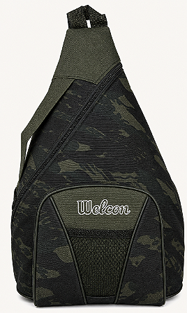 Mochila Transversal Welcon Go — Camuflada