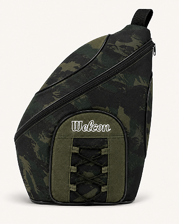 Mochila Transversal Welcon Move — Camuflada