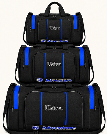 Kit Adventure 3 Peças (P+M+G) — Azul