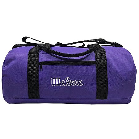 Bolsa Treino Academia Roxa Fitness Esporte Reforçada