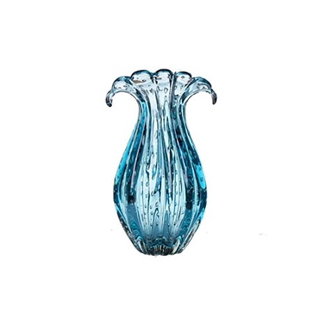 Vaso de Decoração em Murano - Aquamarine - Ly - Tam M