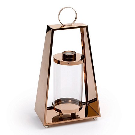 Lanterna Ornamento De Ferro Decorativo Decorglass